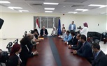 وزيرة الصحة ومحافظ بورسعيد يعقدان اجتماعا لمتابعة  تطبيق الميكنة بمنظومة التامين الشامل 