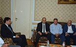 وزير قطاع الأعمال ومحافظ الغربية يتفقدا شركة مصر للغزل والنسيج بالمحلة الكبرى لمناقشة مخططات التطوير