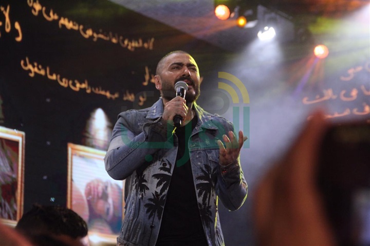 بالصور.. حفل تامر حسني بالصاله المغطاة بمدينة نصر بالصور.. حفل تامر حسني بالصاله المغطاة بمدينة نصر