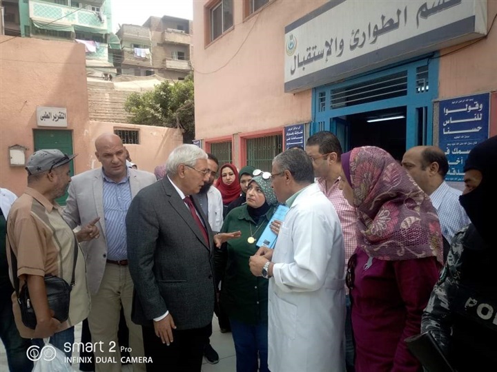محافظ الدقهلية: توفير كافة سبل الرعاية والعناية الصحية ومستلزمات العلاج للمرضى وحسن استقبالهم ومعاملتهم 