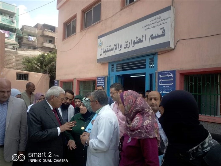 محافظ الدقهلية: توفير كافة سبل الرعاية والعناية الصحية ومستلزمات العلاج للمرضى وحسن استقبالهم ومعاملتهم 