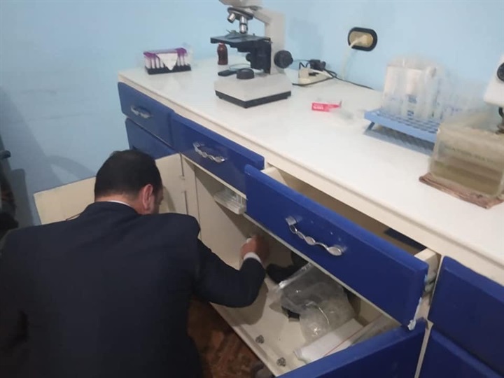 بالصور.. حملات علي المنشأت الطبية والصيدليات المخالفة في كفر الشيخ