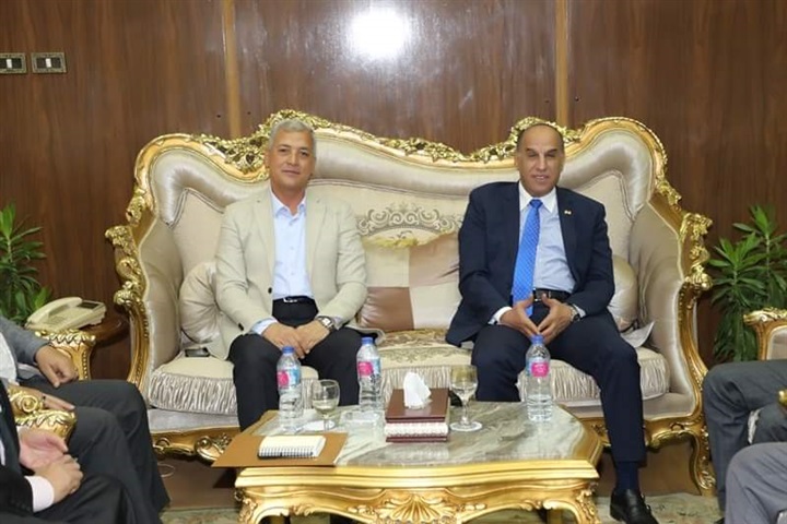 محافظ المنوفية يستقبل نائب رئيس الهيئة العربية للتصنيع