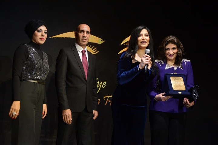 أحمد زاهر وكرارة وراندا البحيري في حفل ايجيبت اي بالتجمع أحمد زاهر وكرارة وراندا البحيري في حفل ايجيبت اي بالتجمع