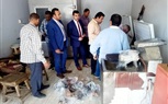 بالصور..ضبط كميات من اللحوم الفاسدة بكفر الشيخ