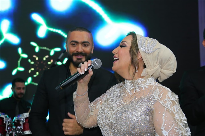 بالصور.. تامر حسني وأحمد عصام يشعلان زفاف "شهد إسماعيل" و"عمرو أحمد" بحضور صفاء أبو السعود وبسمة وهبة وزينة بالصور.. تامر حسني وأحمد عصام يشعلان زفاف "شهد إسماعيل" و"عمرو أحمد" بحضور صفاء أبو السعود وبسمة وهبة وزينة