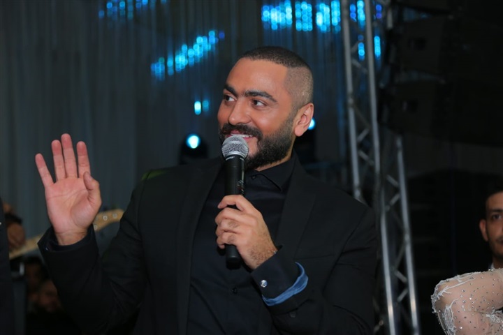 بالصور.. تامر حسني وأحمد عصام يشعلان زفاف "شهد إسماعيل" و"عمرو أحمد" بحضور صفاء أبو السعود وبسمة وهبة وزينة بالصور.. تامر حسني وأحمد عصام يشعلان زفاف "شهد إسماعيل" و"عمرو أحمد" بحضور صفاء أبو السعود وبسمة وهبة وزينة