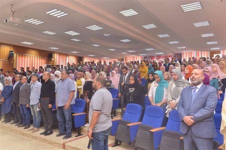 بالصور.. "التحديات التي تواجه الأمن القومي المصري" ندوة بصيدلة كفر الشيخ