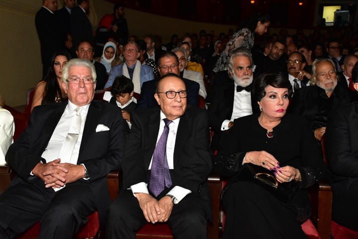 تكريم نبيلة عبيد ومحمد فاضل بمهرجان الاسكندرية السينمائي