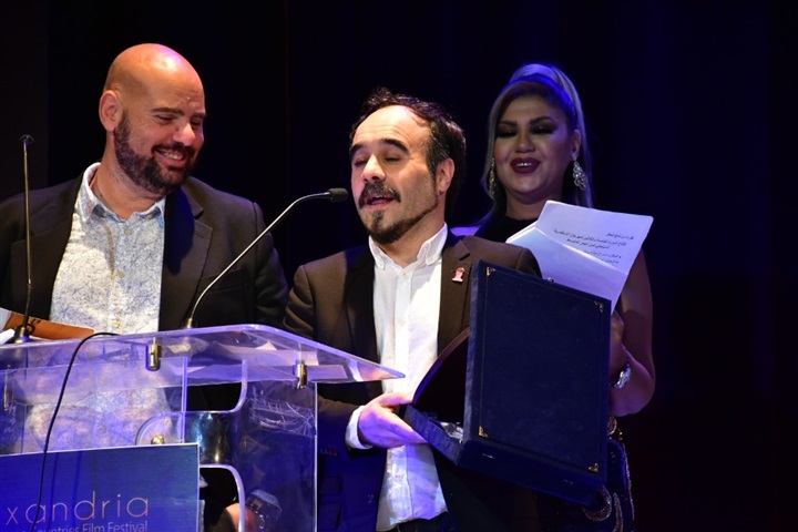 تكريم نبيلة عبيد ومحمد فاضل بمهرجان الاسكندرية السينمائي