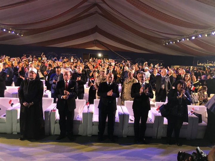 بحضور 7 وزراء و32 سفير.. وزير الثقافة ومحافظ جنوب سيناء يشهدان احتفالية "هنا نصلى معا بسانت كاترين" بحضور 7 وزراء و32 سفير.. وزير الثقافة ومحافظ جنوب سيناء يشهدان احتفالية "هنا نصلى معا بسانت كاترين"