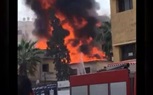 بالصور.. نشوب حريق بكنيسة مارجرجس في المنصورة