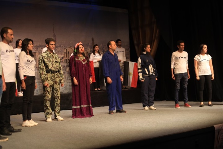 بالصور .. هشام سليم وحجاج عبد العظيم بحفل بالشباب تحيا لأمم بالهناجر