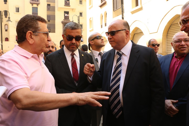 محافظ القاهرة يتفقد مشروع روضة السيدة زينب 