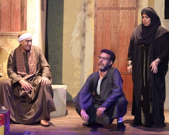 بالصور.. الفنان سامح حسين في ضيافة "نوح الحمام" على مسرح الطليعة 