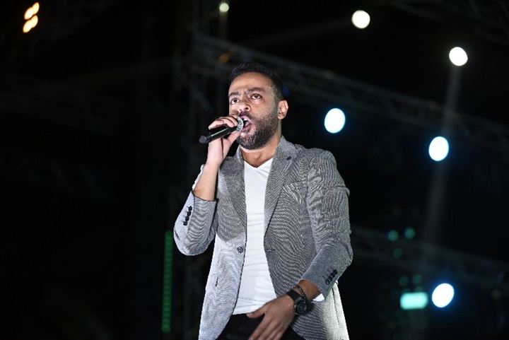 تامر عاشور وعدويه والليثي والعسيلي يتألقون بحفل المناره تامر عاشور وعدويه والليثي والعسيلي يتألقون بحفل المناره