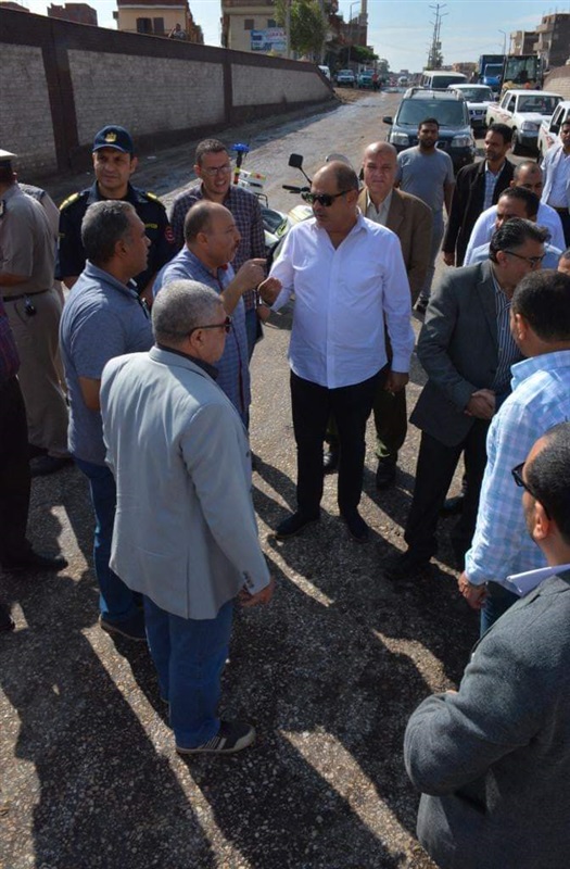 بالصور محافظ الغربية .. لم يتعطل أي نفق أو طريق بجميع أنحاء المحافظة أثناء وبعد سقوط الأمطار فجر اليوم