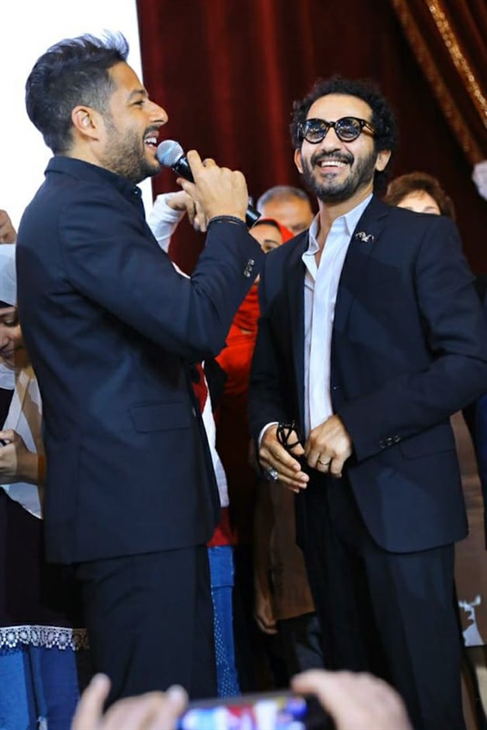 بالصور.. حماقي يشعل احتفالية "تسير زواج الفتيات" بدويتو "واحدة واحدة " مع أحمد حلمي و"أم الدنيا" بالصور.. حماقي يشعل احتفالية "تسير زواج الفتيات" بدويتو "واحدة واحدة " مع أحمد حلمي و"أم الدنيا"