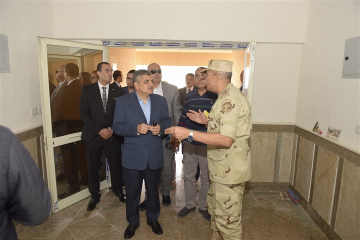 الفريق أسامة ربيع يتفقد الوحدات السكنية المخصصة للهيئة بمدينة الإسماعيلية الجديدة