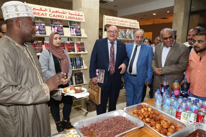 بالصور.. اللقاء الخامس للمركز القومي للمسرح والموسيقى والفنون الشعبية للتعريف بثقافة دولة الكاميرون بالصور.. اللقاء الخامس للمركز القومي للمسرح والموسيقى والفنون الشعبية للتعريف بثقافة دولة الكاميرون