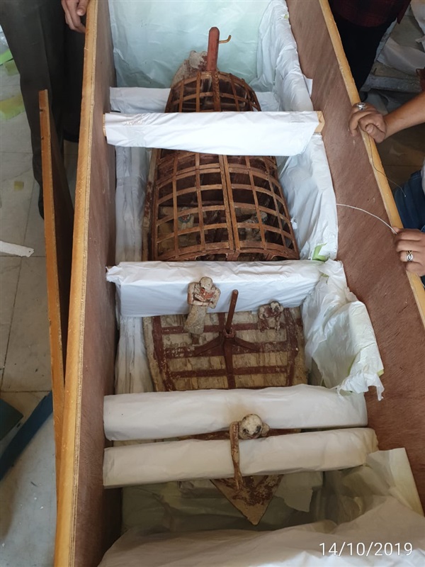 المتحف المصري الكبير يستقبل 140 قطعة أثرية جديدة