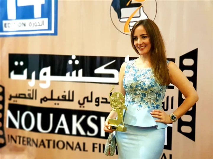 بالصور.. سناء يوسف تتألق خلال تكريمها بحفل افتتاح مهرجان نواكشوط بالصور.. سناء يوسف تتألق خلال تكريمها بحفل افتتاح مهرجان نواكشوط