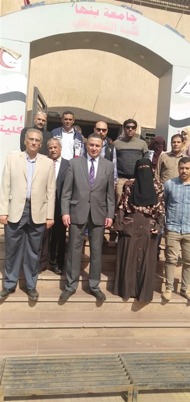 "جمال السعيد" يتفقد تمريض بنها