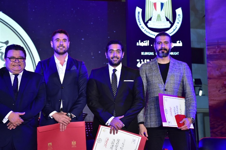 بالصور.. تكريم أبطال فيلم الممر وأبطال حرب أكتوبر بالهناجر بالصور.. تكريم أبطال فيلم الممر وأبطال حرب أكتوبر بالهناجر