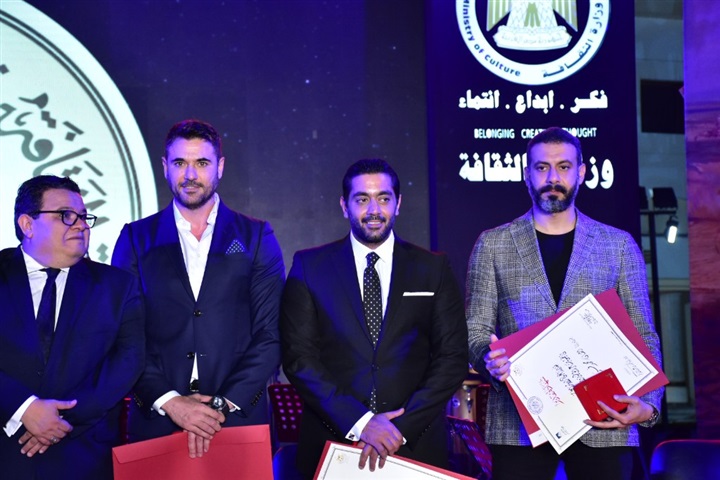 بالصور.. تكريم أبطال فيلم الممر وأبطال حرب أكتوبر بالهناجر بالصور.. تكريم أبطال فيلم الممر وأبطال حرب أكتوبر بالهناجر