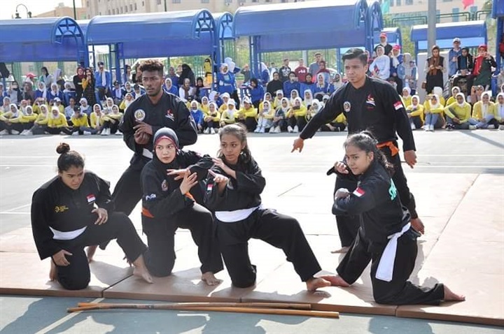 بالصور.. وفد سنغافوري يزور جامعة كفر الشيخ لبحث التعاون العلمي والرياضي