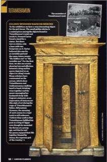 خبر افتتاح معرض الملك توت عنخ آمون يتصدر الصفحات الأولي للجرائد والمجلات البريطانية
