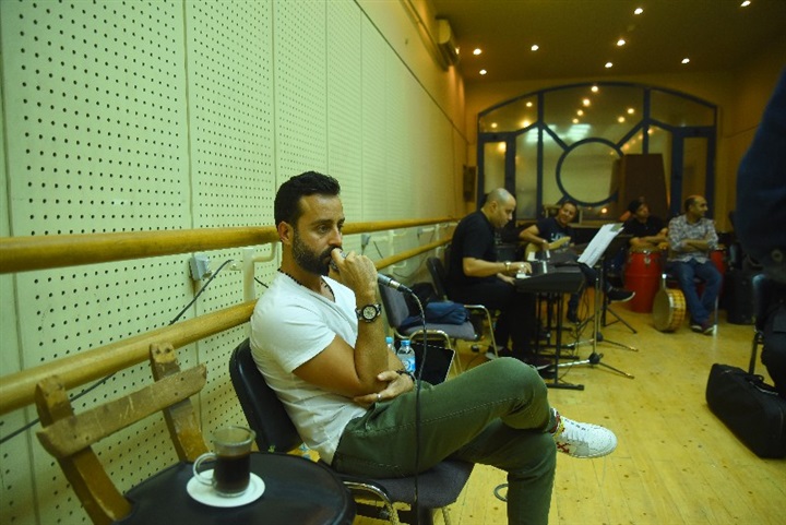 بالصور.. بروفات سعد رمضان بدار الأوبرا المصرية بالصور.. بروفات سعد رمضان بدار الأوبرا المصرية