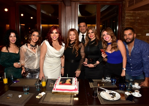 عيد ميلاد غادة إبراهيم في حضور نجوم الفن والإعلام عيد ميلاد غادة إبراهيم في حضور نجوم الفن والإعلام