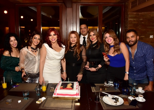عيد ميلاد غادة إبراهيم في حضور نجوم الفن والإعلام عيد ميلاد غادة إبراهيم في حضور نجوم الفن والإعلام