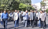 محافظ البحيرة يتفقد أعمال رصف شارع مضرب الأرز والمجمع الثقافى بدمنهور ويوجه برصف تفرعاته 