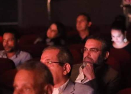نجوم الفن فى افتتاح العرض المسرحى "إهتزاز" بالهناجر نجوم الفن فى افتتاح العرض المسرحى "إهتزاز" بالهناجر