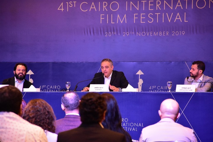 بحضور رئيس المهرجان.. مؤتمر للإعلان عن تفصيل مهرجان القاهره السينمائي الدولي للدوه ٤١ بحضور رئيس المهرجان.. مؤتمر للإعلان عن تفصيل مهرجان القاهره السينمائي الدولي للدوه ٤١