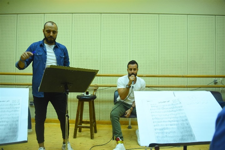 بالصور.. بروفات سعد رمضان بدار الأوبرا المصرية بالصور.. بروفات سعد رمضان بدار الأوبرا المصرية