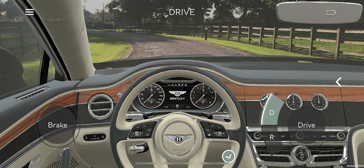 Bentley تطلِق تطبيق واقع معزَّز لاستعراض Flying Spur الجديدة Bentley تطلِق تطبيق واقع معزَّز لاستعراض Flying Spur الجديدة