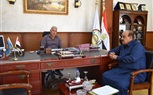 محافظ مطروح يلتقي بمكتبه النائب أحمد رسلان رئيس لجنة الشئون العربية بمجلس النواب
