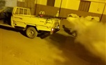 بالصور.. استمرار حملة مكافحة الحشرات الطائرة بشوارع كفر الشيخ