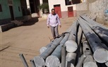 محافظ البحيرة.. توريد 51 عامود إنارة لإستكمال إنارة الطرق بمركز ومدينة كوم حمادة