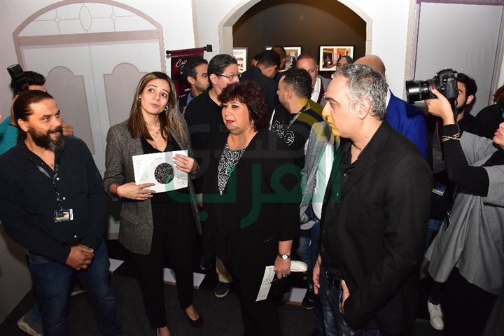 بالصور.. وزيرة الثقافة والهام شاهين ولبلبة تفتتح معرض "القاهرة.. أحبك" بمهرجان القاهرة بالصور.. وزيرة الثقافة والهام شاهين ولبلبة تفتتح معرض "القاهرة.. أحبك" بمهرجان القاهرة