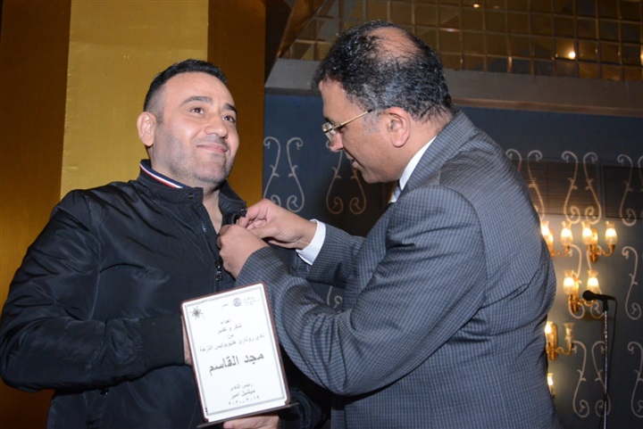 بالصور.. تكريم نضال الشافعى ومجد القاسم من نادى روتارى هليوبولس بالصور.. تكريم نضال الشافعى ومجد القاسم من نادى روتارى هليوبولس