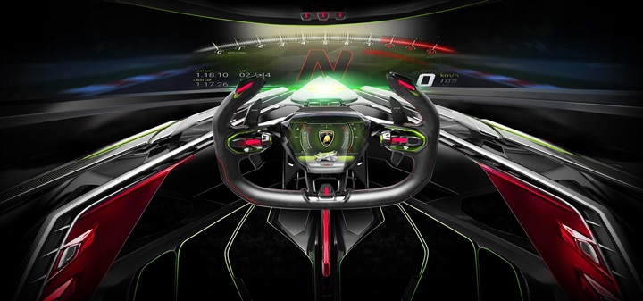 لامبورجينى تطلق سيارتها الثورية المستقبلية "Lambo V12 vision GT"
