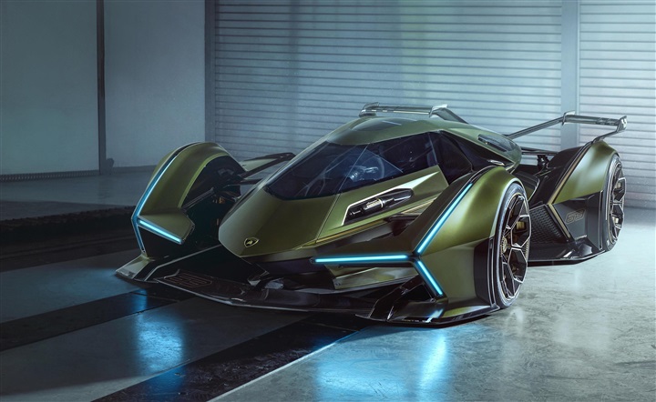 لامبورجينى تطلق سيارتها الثورية المستقبلية "Lambo V12 vision GT"