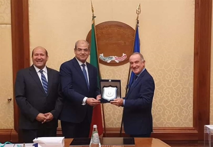 وزارة الداخلية تجدد العمل بالبروتوكول التدريبى مع الداخلية الإيطالية  لمكافحة الجريمة المنظمة 
