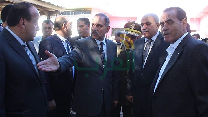 بالصور.. محافظ كفر الشيخ يقود حملة مكبرة لازالة الاشغالات بمجمع المواقف في أول يوم عمل