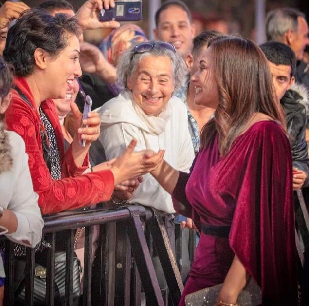 مهرجان مراكش يحتفي بهند صبري و"نورا تحلم" مهرجان مراكش يحتفي بهند صبري و"نورا تحلم"