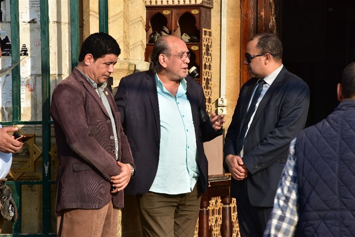 تشييع جثمان شعبان عبد الرحيم ومحمد خيري تشييع جثمان شعبان عبد الرحيم ومحمد خيري